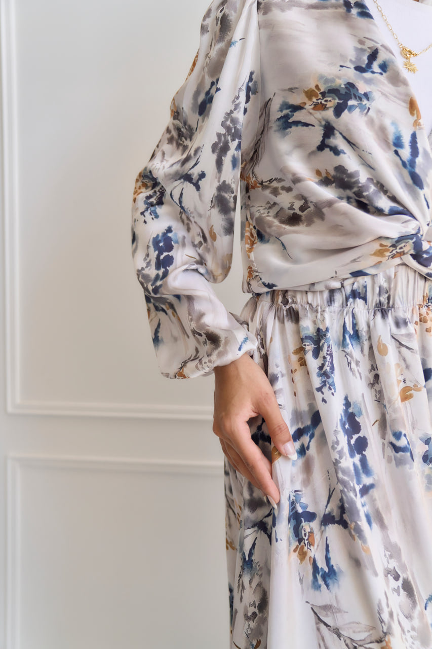 Azure Silk Set